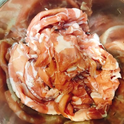 每天一道菜羊肉汆面,这个季节来碗热腾腾的羊肉汆面