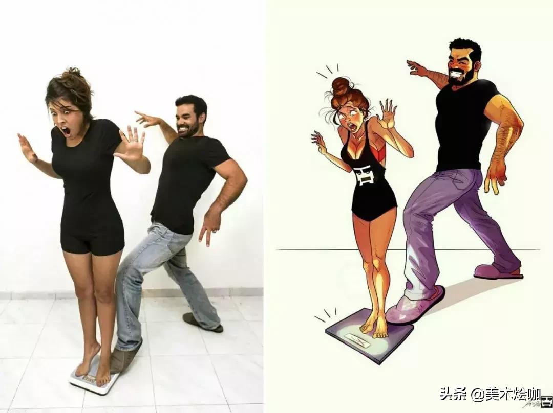 那个宠妻狂魔插画师又来秀恩爱了，这次是关于生孩子的……