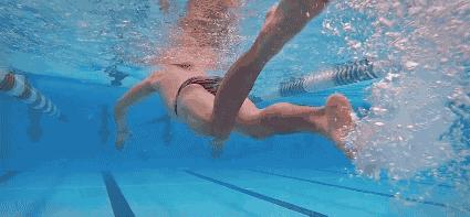 蛙泳时推动身体前进的动力,8个步骤教你蛙泳技术