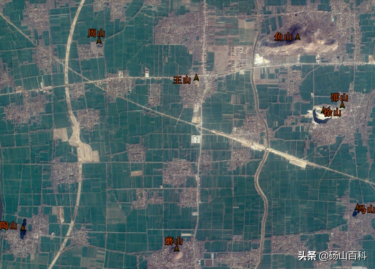 芒砀山景区分布图,芒砀山历代地图