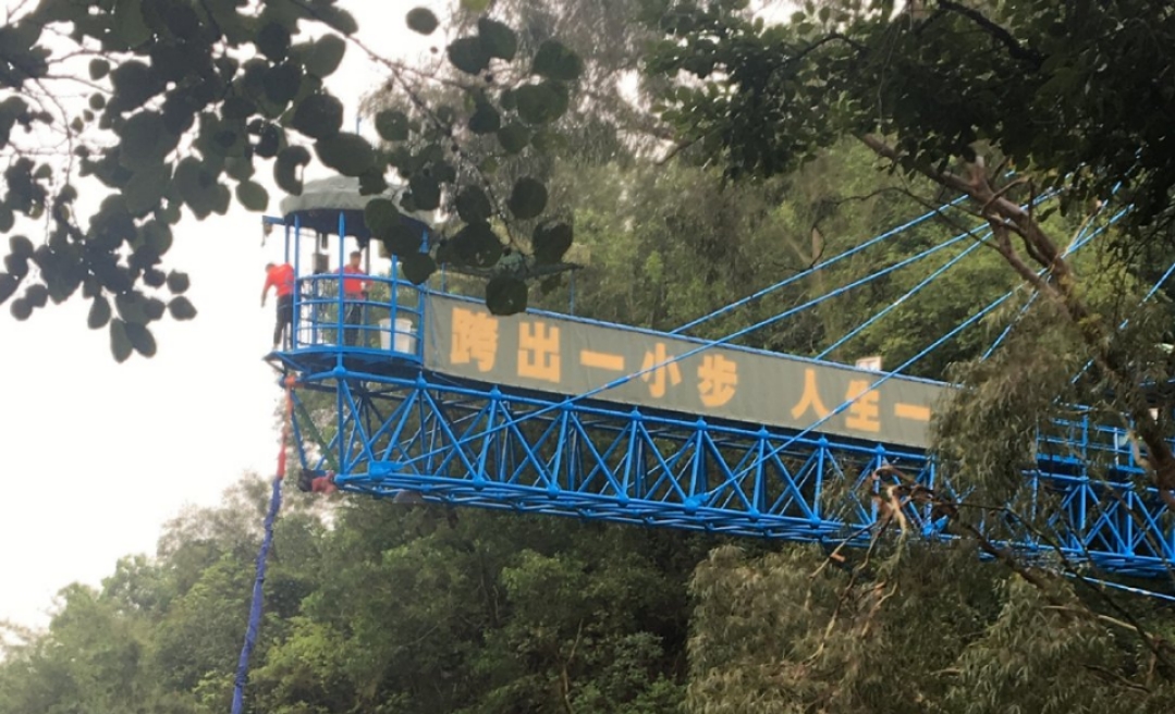 给大家推荐七种蹦极的好去处,哪里的蹦极最刺激