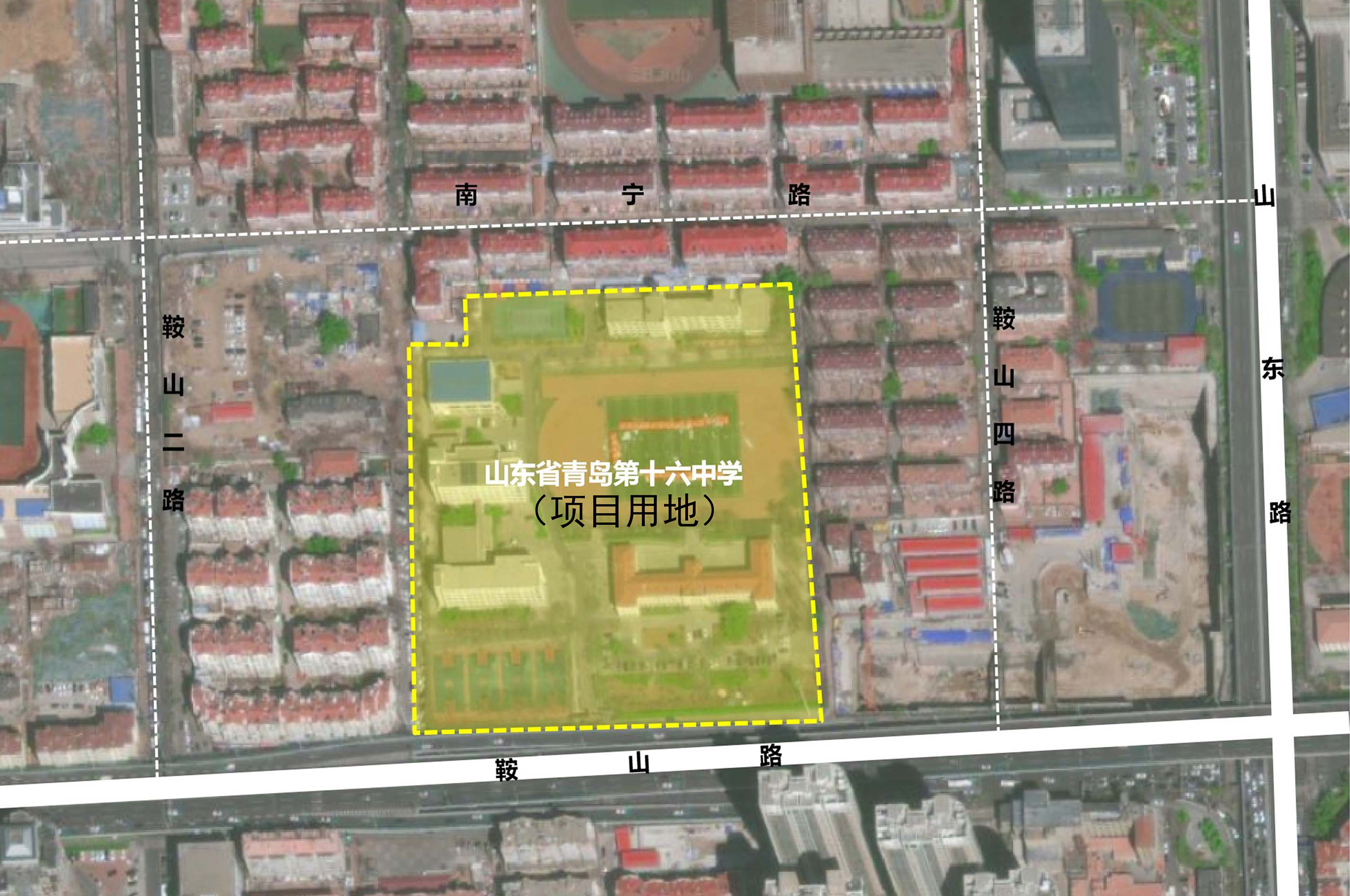 青岛第十六中学,青岛十六中改造方案