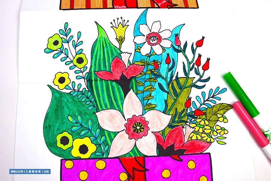 立体圣诞贺卡手工简画,画儿童简单新年贺卡手工