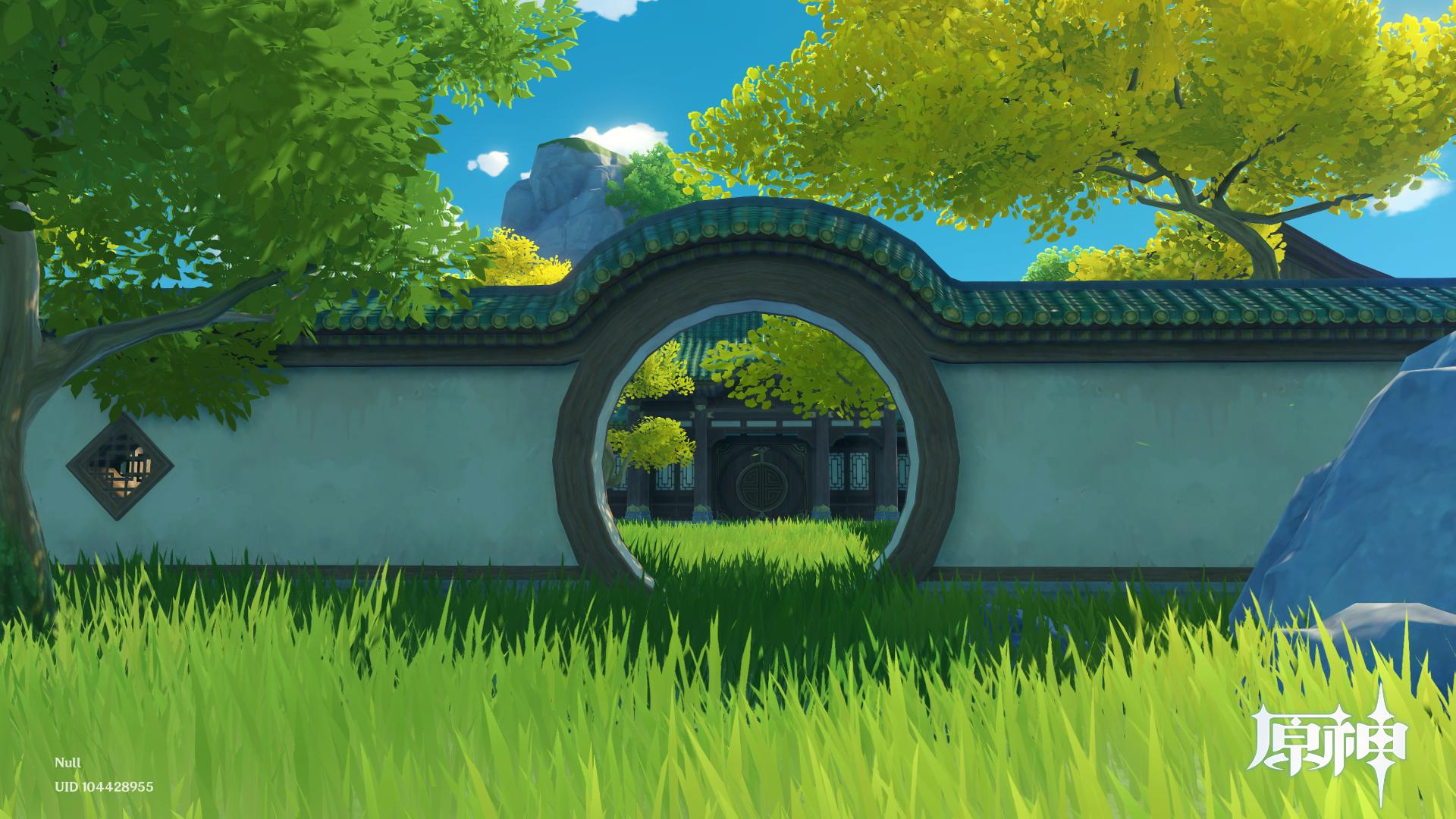 原神：翠黛峰璃月生态规划之园林主宅区——中式园林，一镜到底