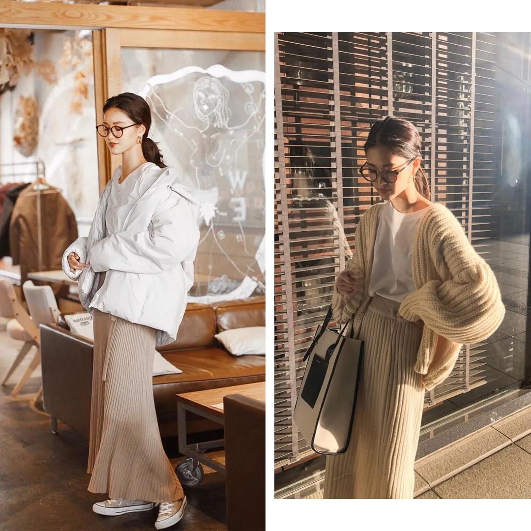 27套实用冬季日常穿搭,日本冬季流行穿搭