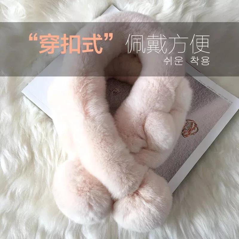 保暖必备围脖套推荐购买,保暖围脖护颈兔毛