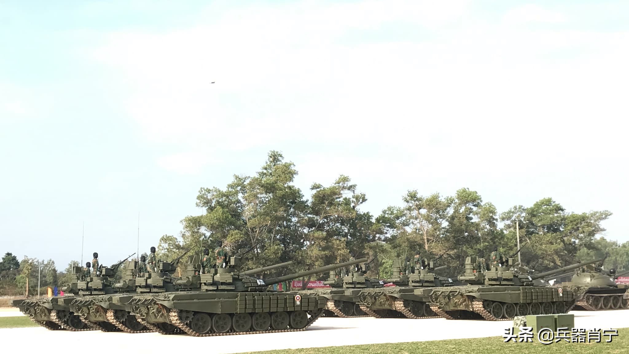 老挝阅兵军舰,老挝人民军导弹阅兵