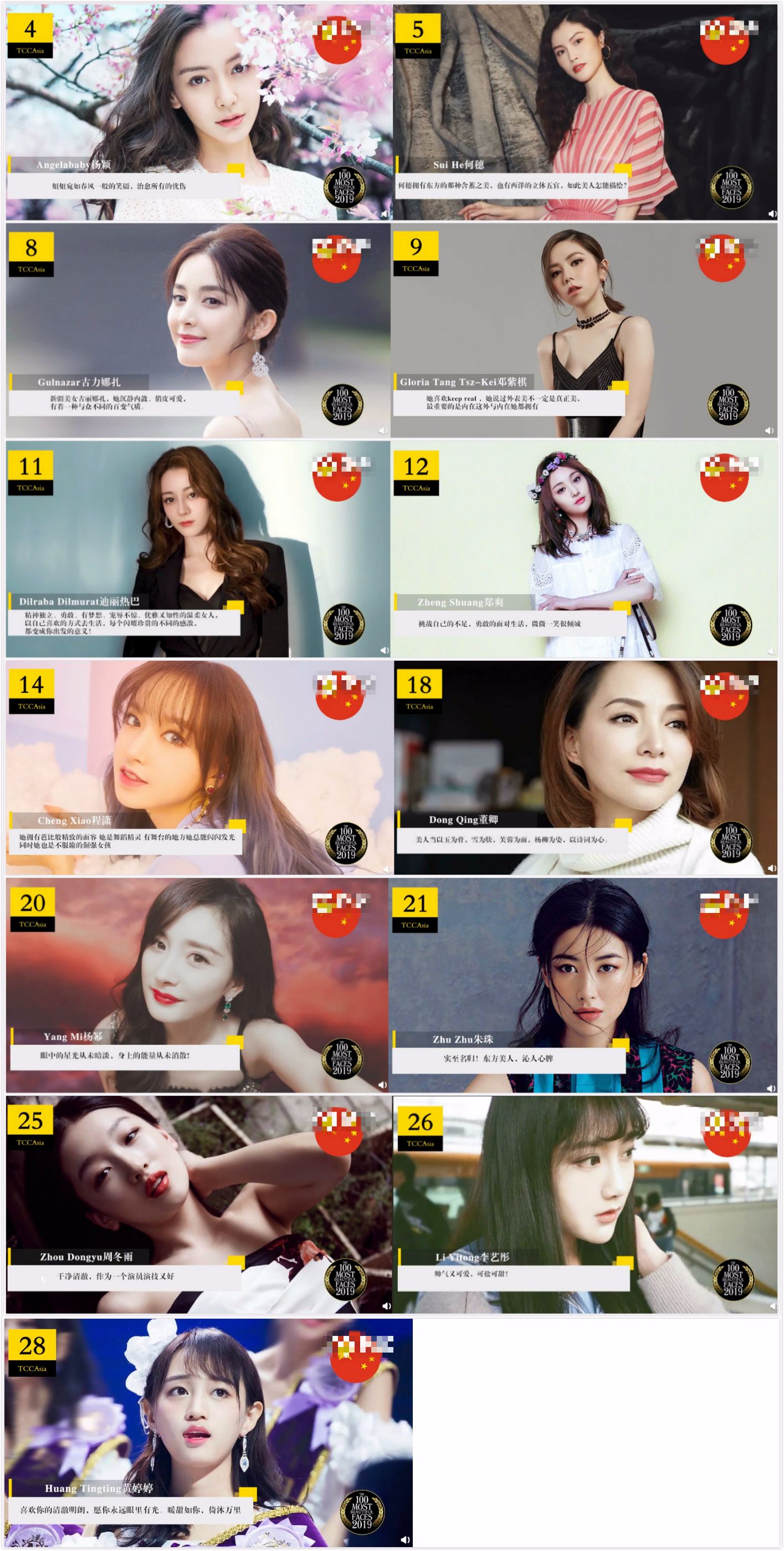 中国美女未进最美面孔前三，来自泰国的芭比，却蝉联两年第一