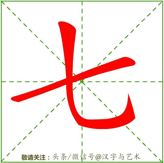 汉字一到十的正确笔顺笔画顺序,汉字笔画顺序规律顺口溜