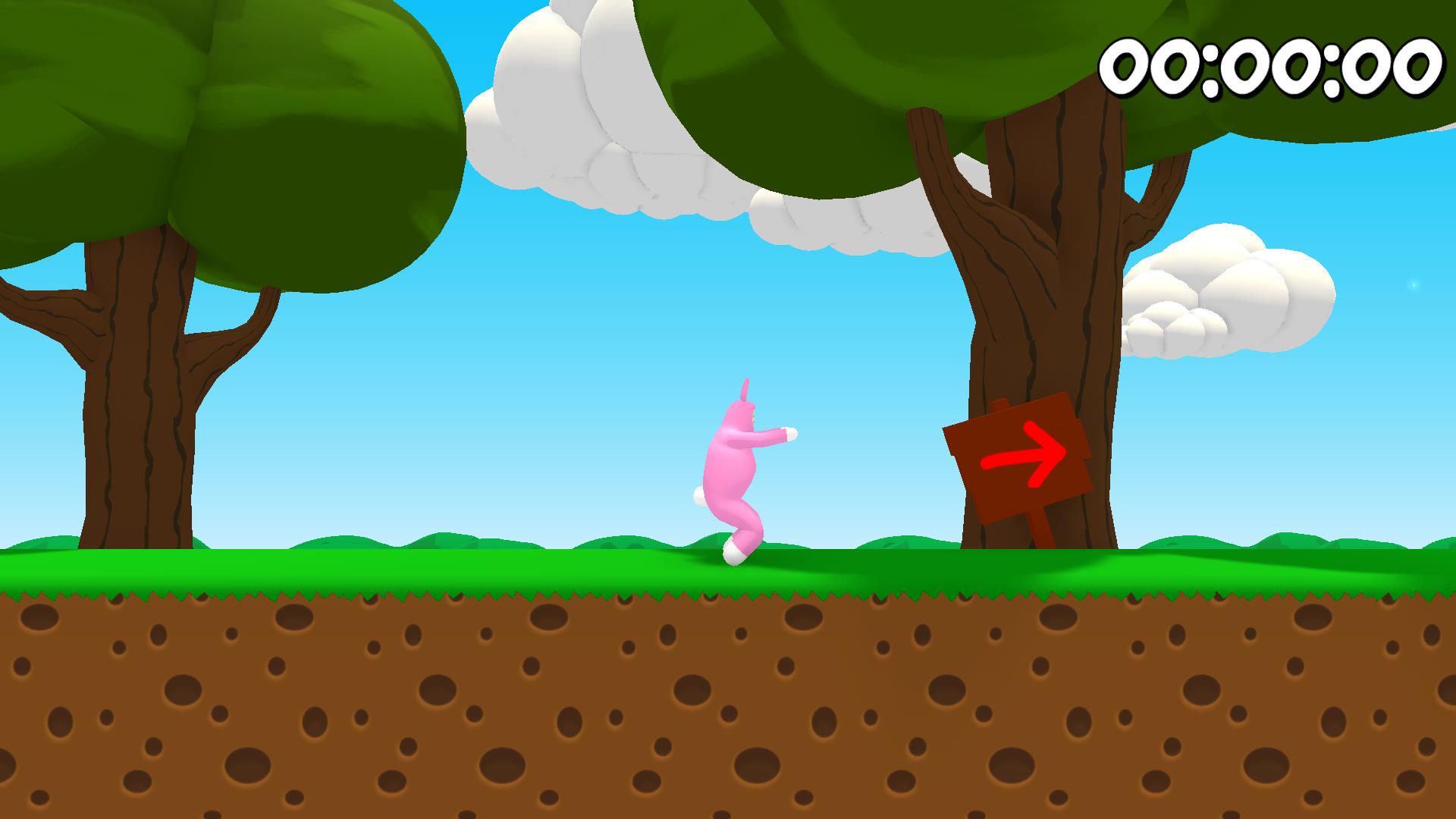 超级兔子人游戏搞笑画面,超级兔子人爆笑闯关游戏