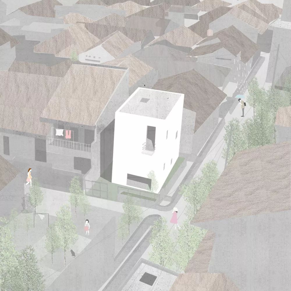 简单房子的轴测图,60平方十大最佳户型图