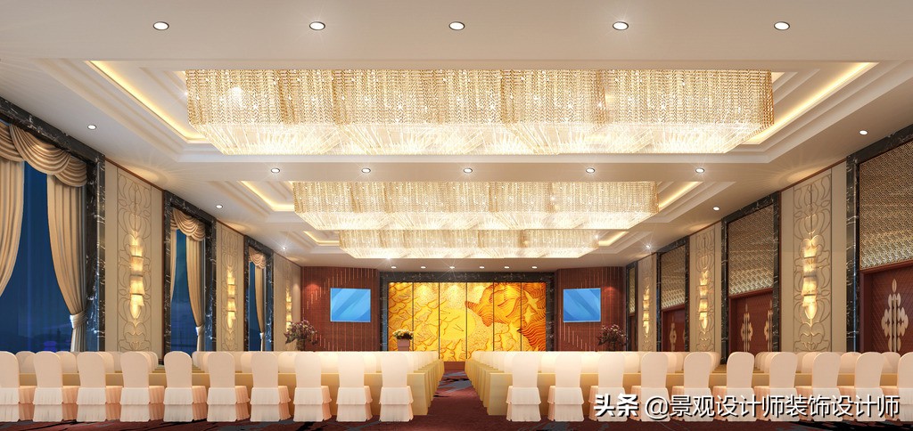 多功能厅设计案例参考图,家庭多功能厅装修效果图