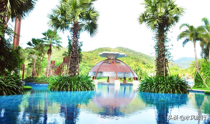 三亚市内温泉,三亚南田好汉坡神龙谷温泉