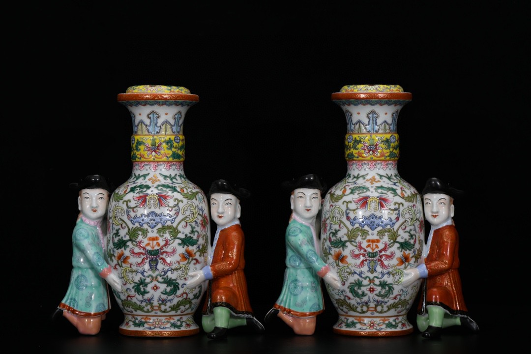 清代官窑珐琅彩将军罐,清代官窑珐琅彩鉴定方法