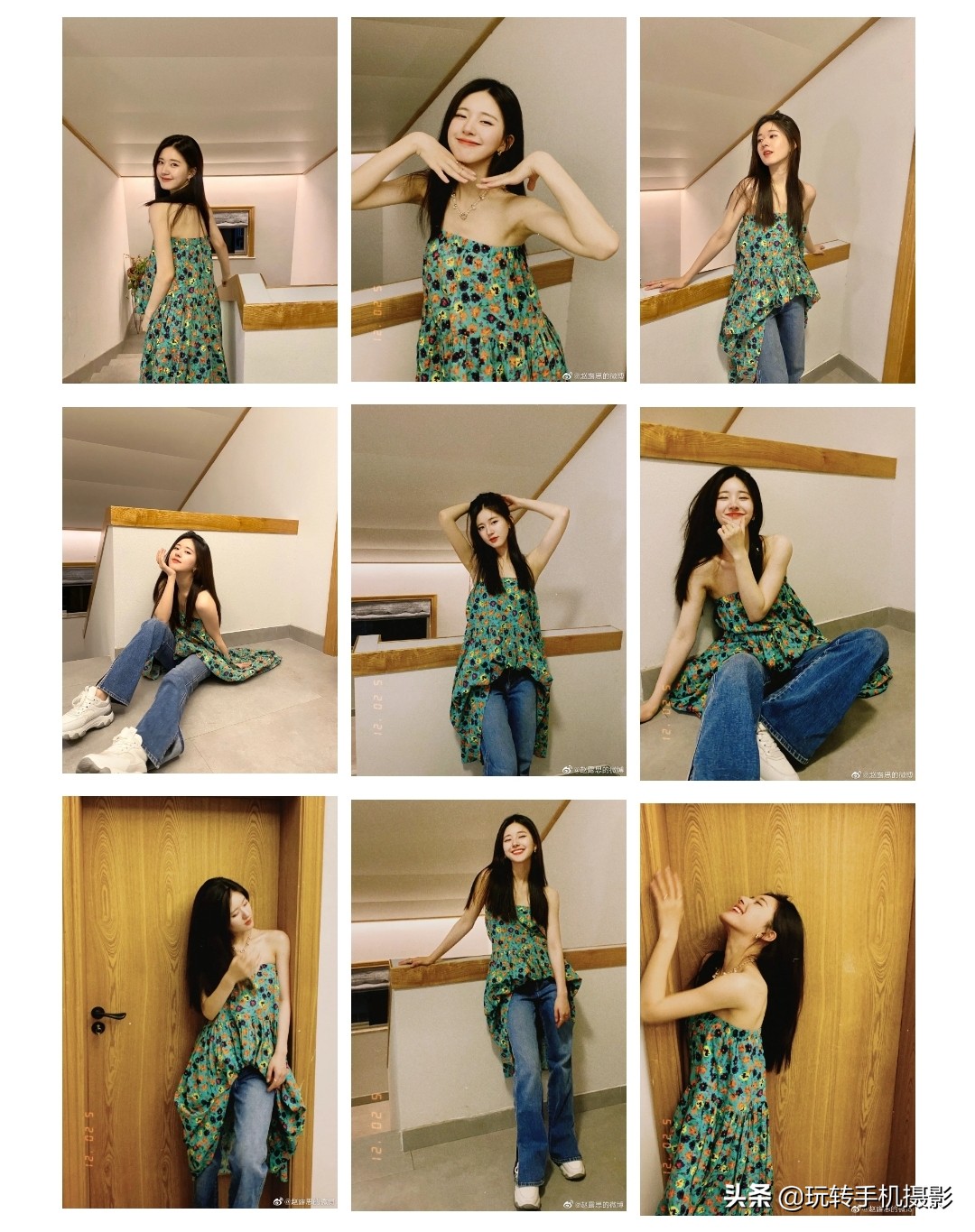 跟着赵露思学拍照生日蛋糕,跟着赵露思学拍照模板