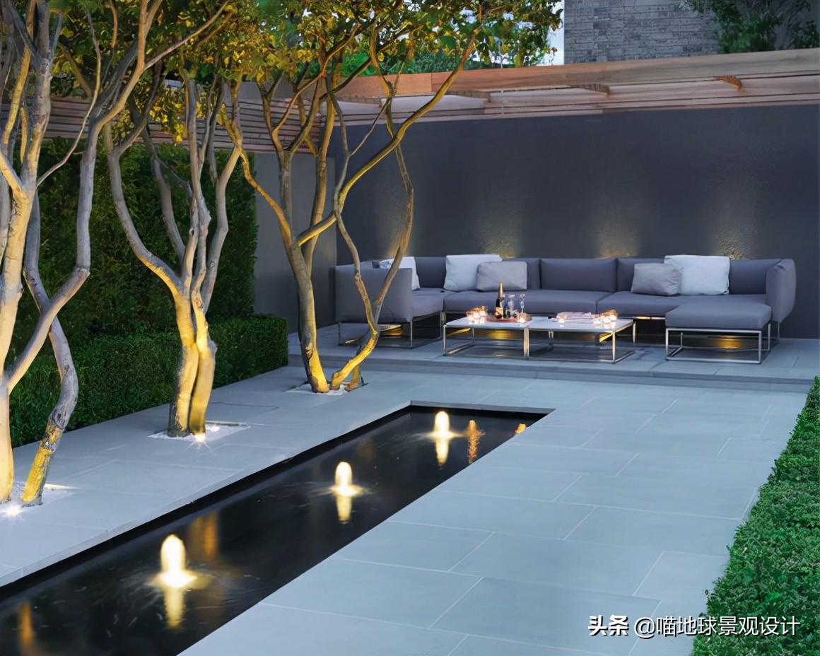 法式别墅庭院景观设计案例,别墅庭院景观效果图大全