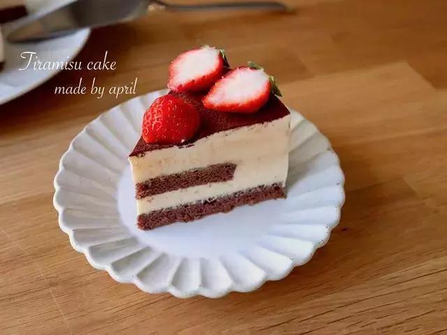 提拉米苏芒果味蛋糕做法,红叶谷甜品