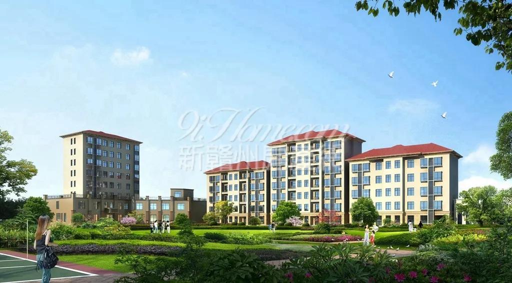 国锦锦程苑章江新区,章江新区效果图