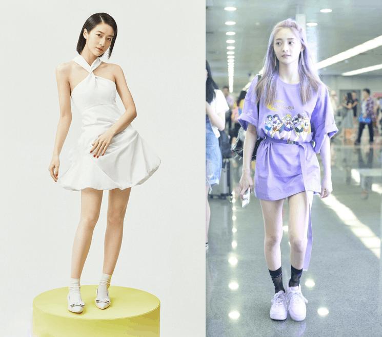 冬款穿裙子的袜子搭配,今年穿裙子流行的袜子穿搭