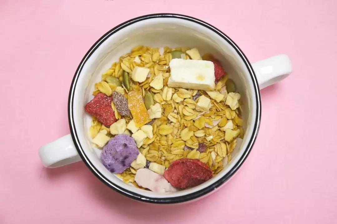减脂水果坚果混合麦片即食早餐,欣善怡澳洲原装麦片低脂即食早餐