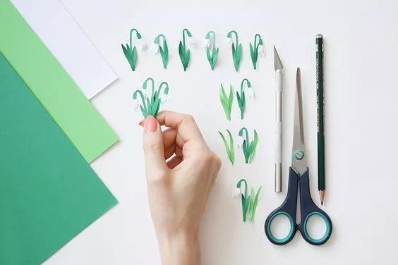 又好看又好玩的手工剪纸教程,剪纸手工教程复杂立体感强