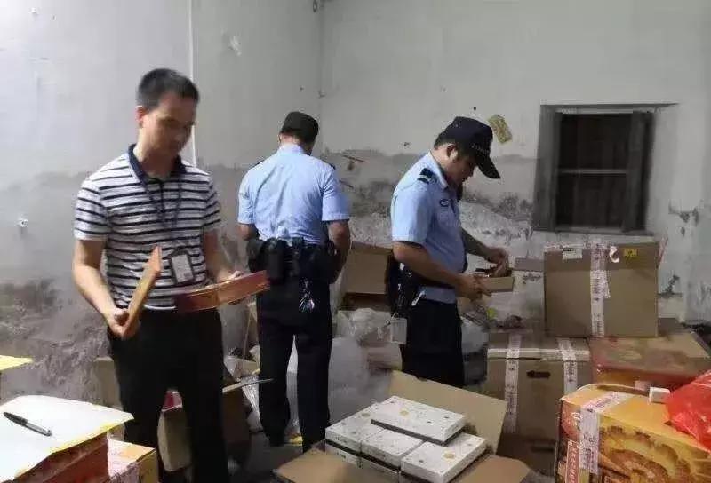 查获假冒月饼,假冒知名月饼的典型性