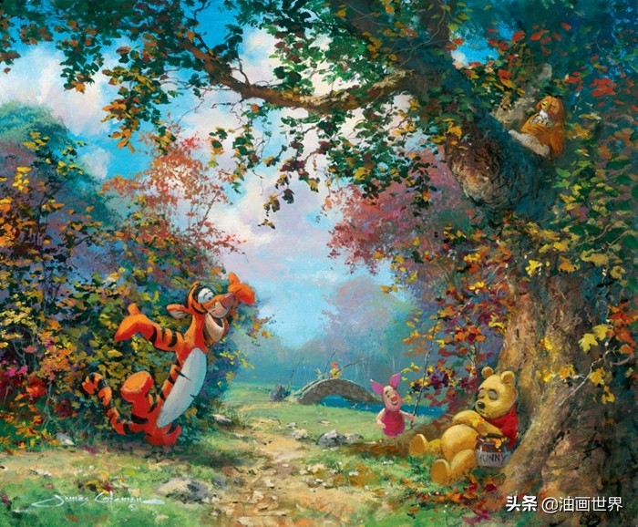 迪士尼的画高清,早期迪士尼画师