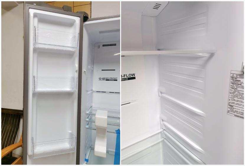 海尔538升无霜变频对开门超薄冰箱,海尔冰箱bcd-541怎么调节冷藏温度