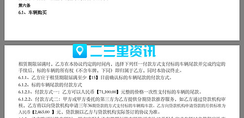 汉中男*弹子**个车平台“购车”变租车，使用一年花费4万多元