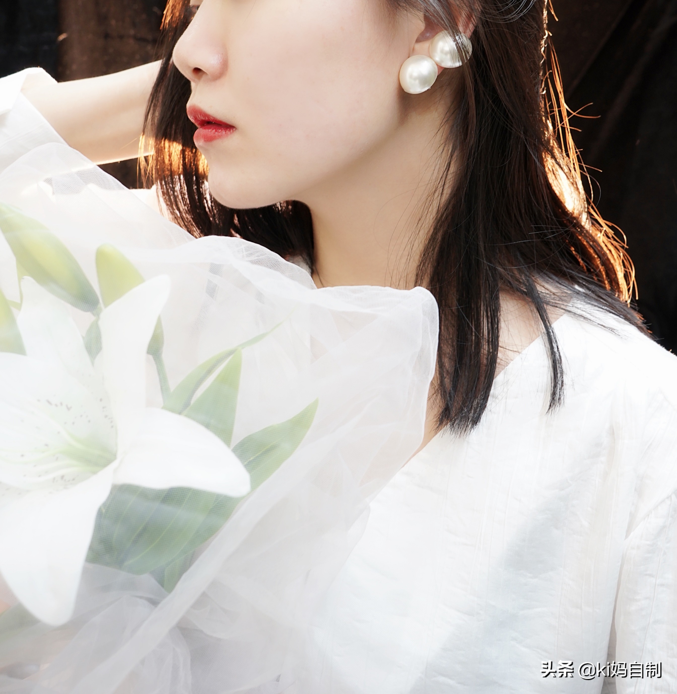 简单手工手残党都能做,手残党也能做的无洞耳环