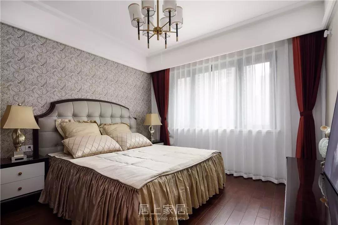 居上软装｜中房颐园188㎡现代美式实景案例赏析