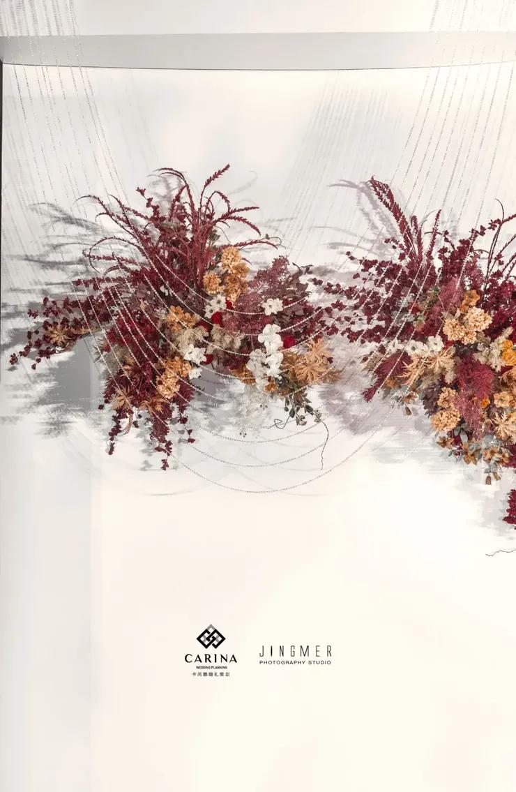 婚礼风格高级感香槟色,治愈系温暖的高级婚礼配色