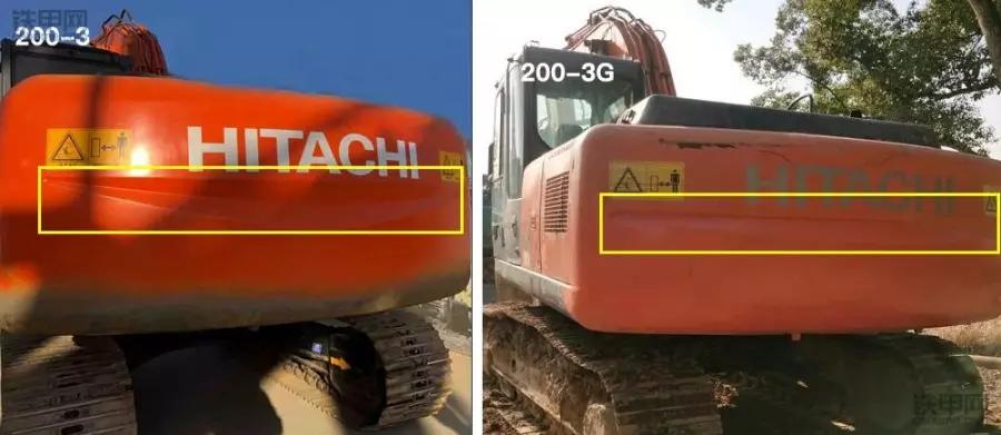 二手机鉴别技巧,日立zx200lc与zx200的区别