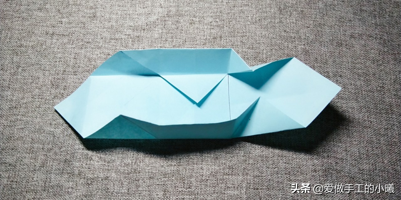 折纸王子折纸爱心盒,爱心收纳盒怎么折慢动作教程