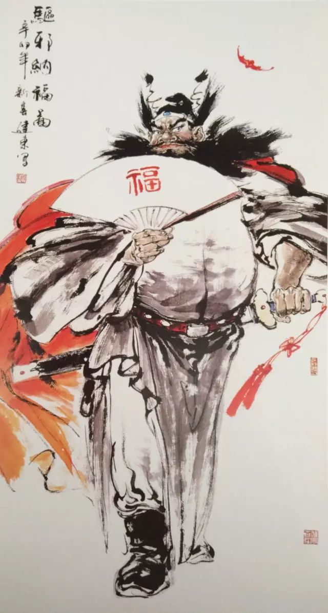 国画小写意人物画作品,姚有多国画写意人物画