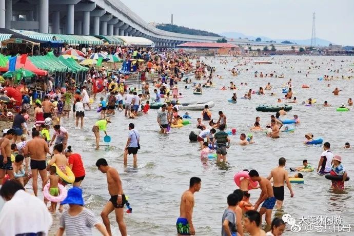 大连海滨哪里避暑好,大连必去的海水浴场