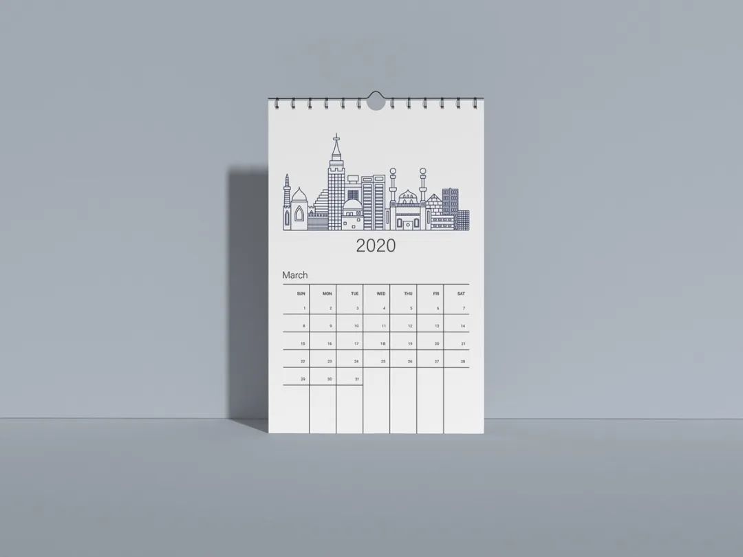 设计日历,签到日历设计