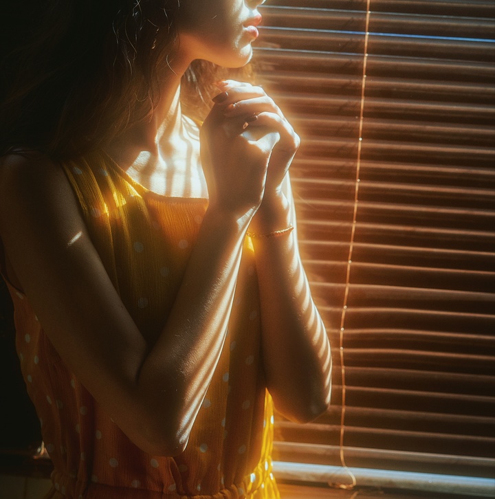 小清新美少女写真集,轻复古慵懒风甜酷少女写真