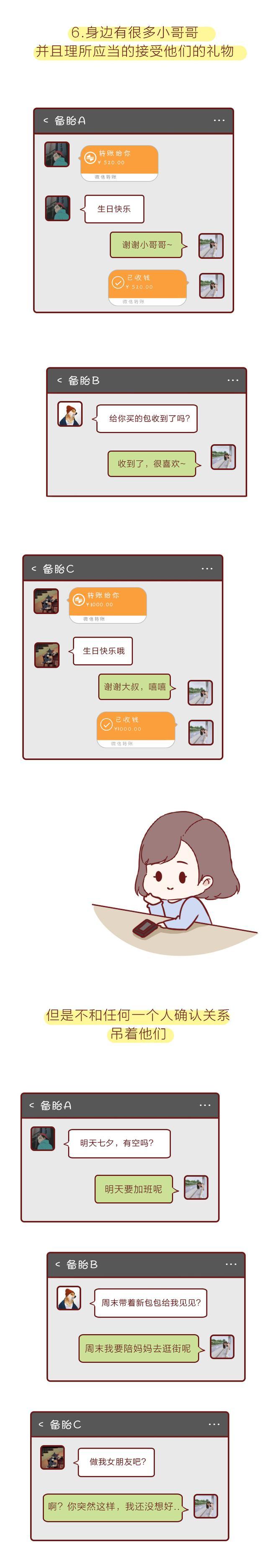 十种行为不爱你的女生漫画,女生掉价的行为漫画