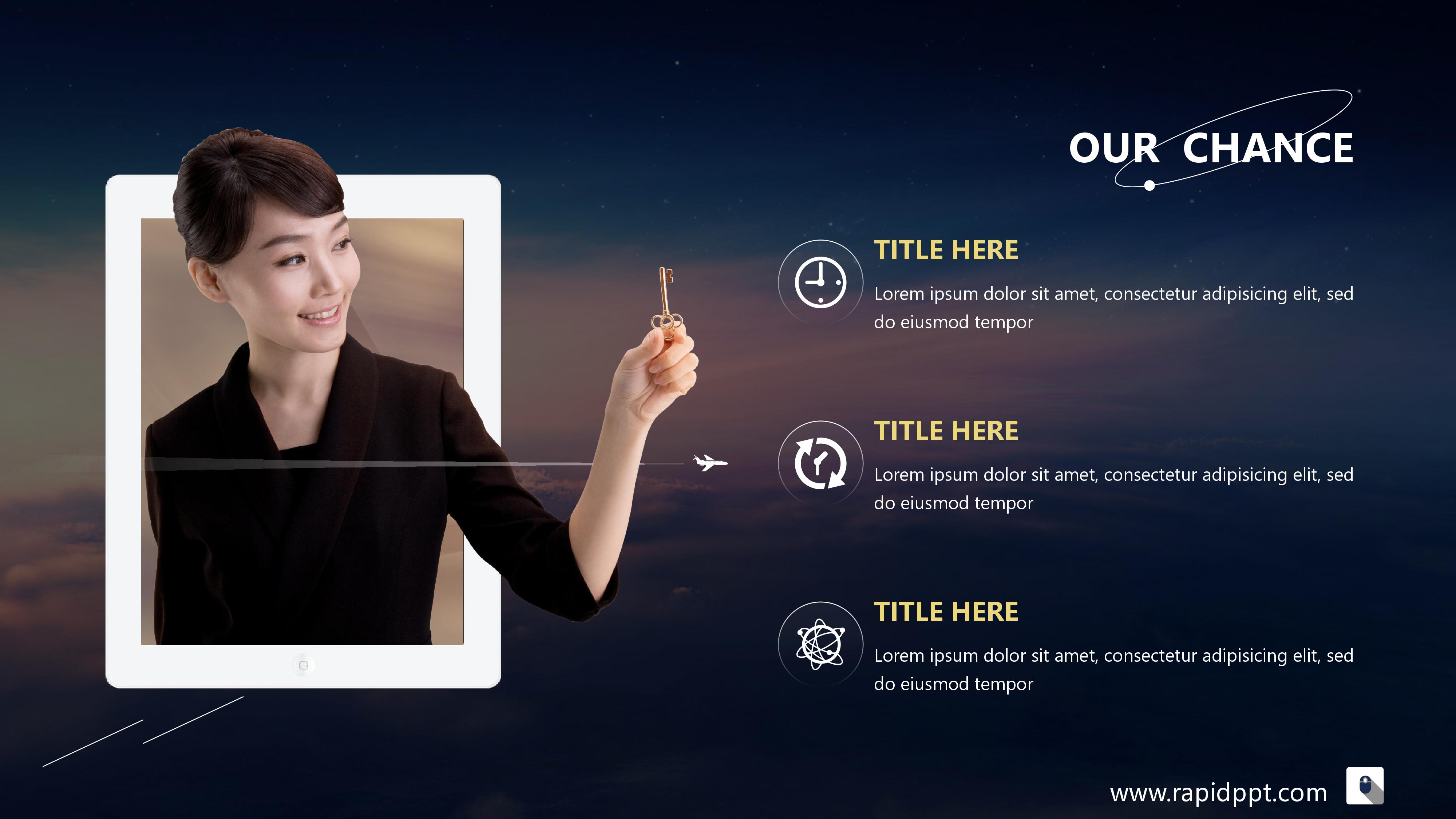 高端大气商业ppt模板图片,灰色商务风格企业宣传介绍ppt模板