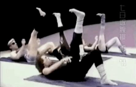 无跳跃瘦腹操,健身减肥体操教程30分钟卷腹