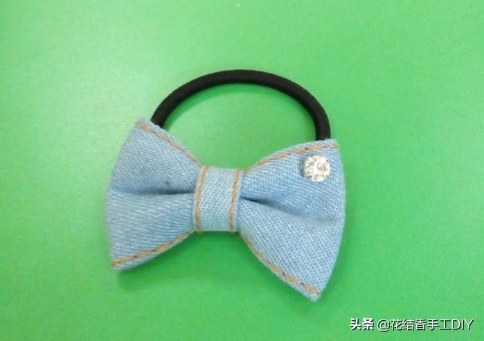 小敏钩针发夹发饰图解,鸭嘴夹钩针发夹发饰图解