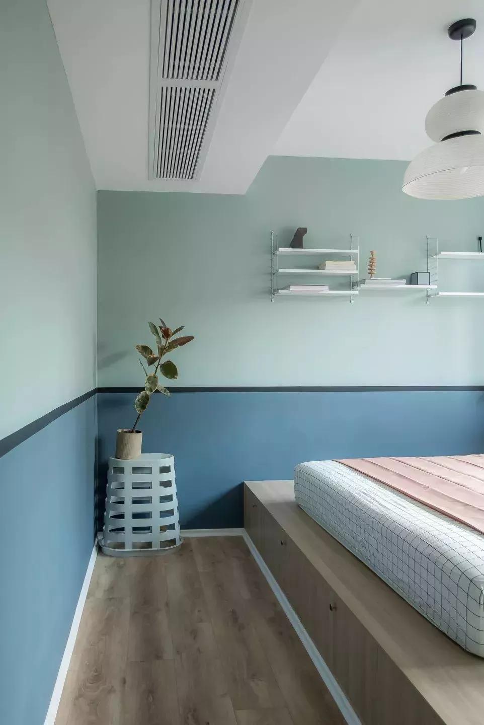 她家75㎡，果断舍弃一间卧室，装完后功能翻倍，颜值大大提升