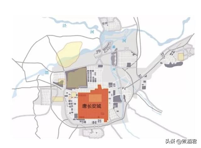 唐长安城平面图讲解,唐长安城分布图讲解