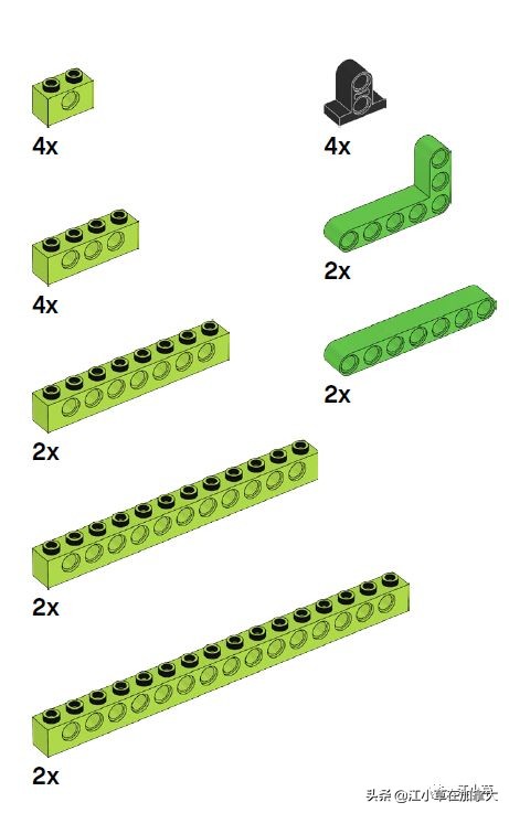 lego乐高零件数量,乐高lego神器