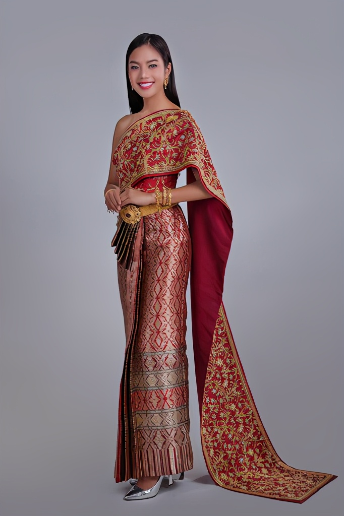 泰国服饰和印度服饰的区别,泰国传统服饰走秀视频