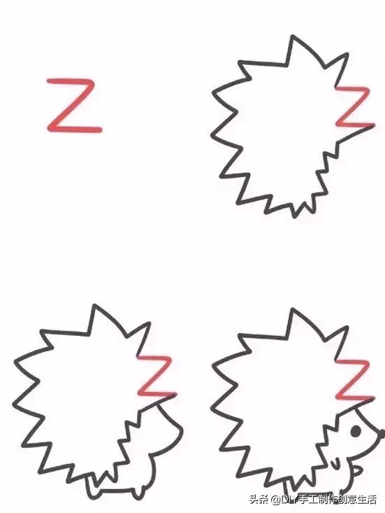 简笔画超简单步骤3笔,简笔画超简单教程