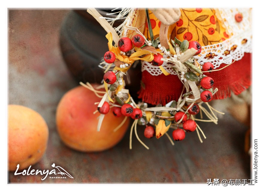 OlgaAbakumova的布艺娃娃,魔法花园里小花仙