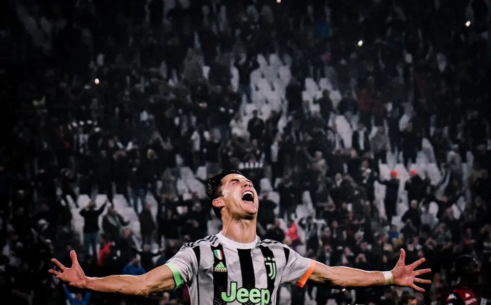 c罗招牌庆祝动作头像,高质量c罗微信头像