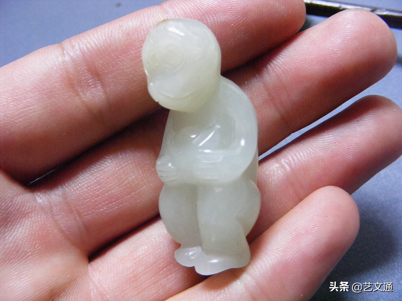 古玉经清水泡后的真假特征,古玉蛤蜊光的真假辨别